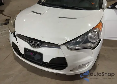 2013 Hyundai Veloster Base W/Gray z USA, uszkodzony, nr VIN KMHTC6AD1DU119582